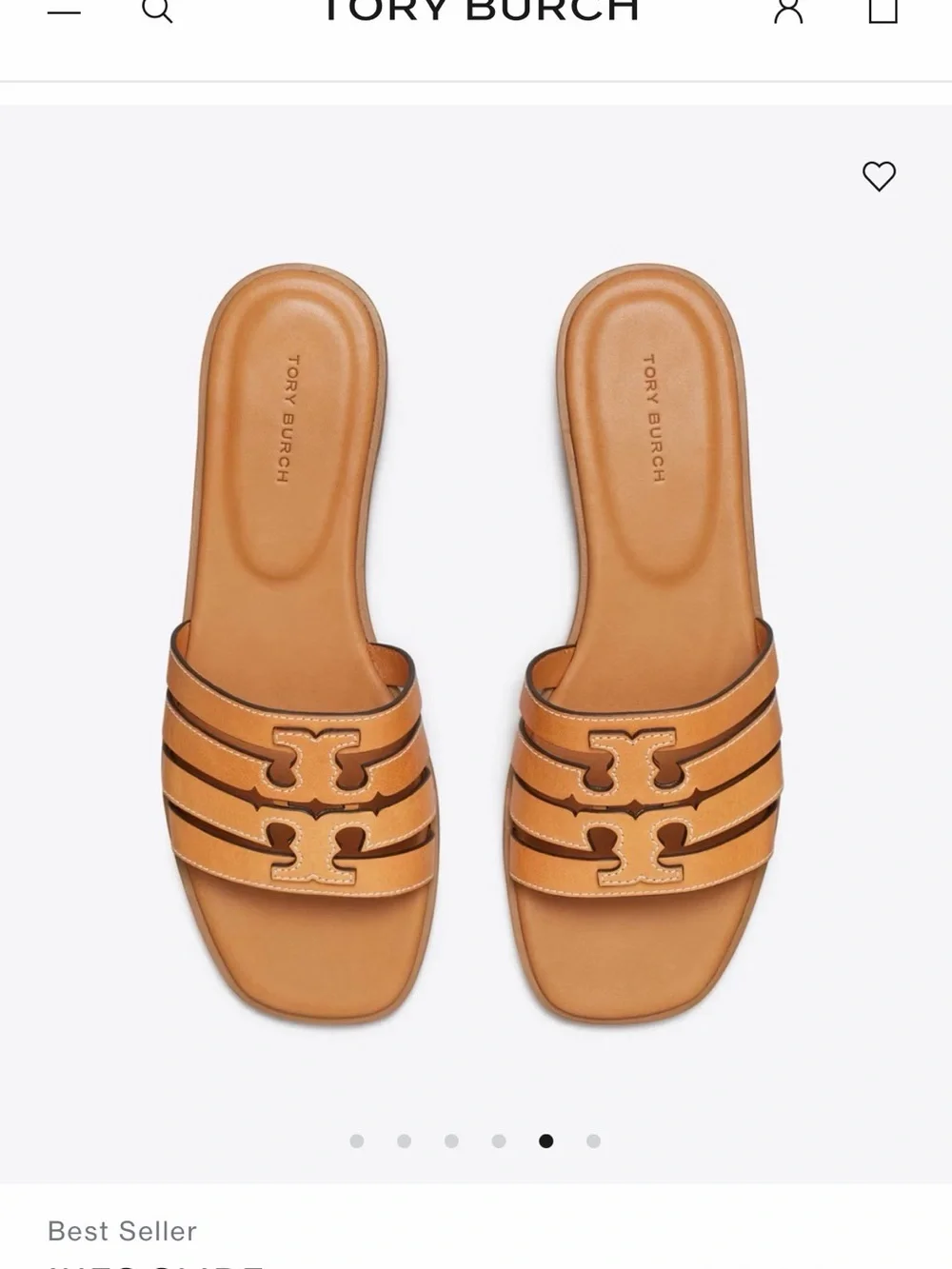 Tory Burch Ines Cage Slide Sandals
